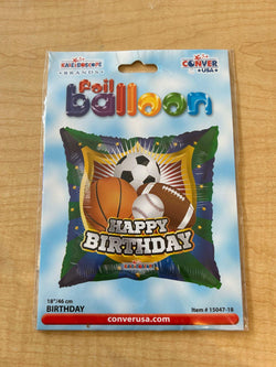 Globo Happy Birthday | Sports - FLOVERS